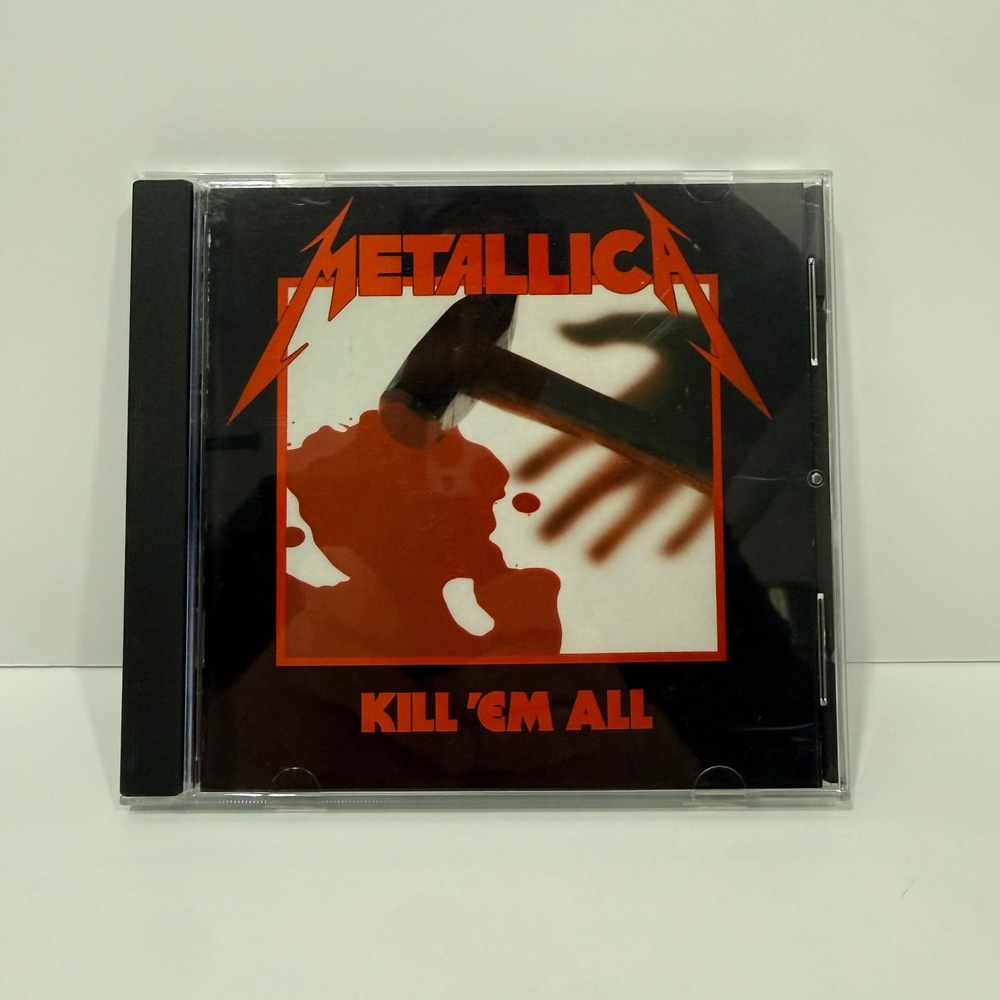 Metallica Kill 'Em All CD Music Unisex OS Black Good Thrash Metal Elektra 607662